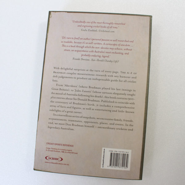 The A Z of Bradman: A Comprehensive Companion to the Life and Career of a Legendary Australian by Eason Alan ISBN: 9781921372162 - Image 4