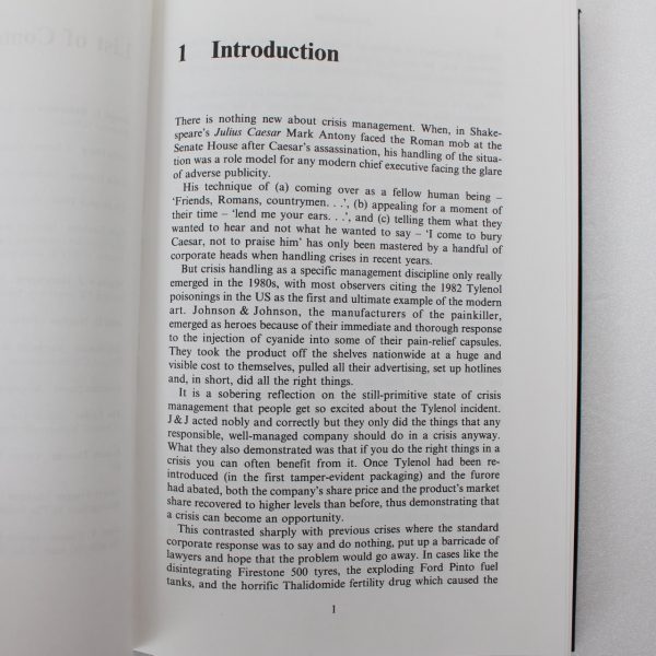 Communicating out of a Crisis (MacMillan Business) by Bland Michael ISBN: 9780333720974 - Image 3