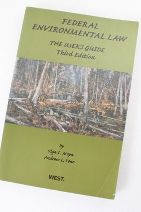 Federal Environmental Law: The User’s Guide 3d (Coursebook) ISBN: 9780314160454