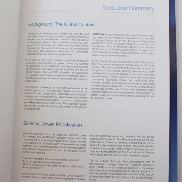 The ASTRONET Infrastructure Roadmap. A Strategic Plan for European Astronomy Michael F. Bode Maria J. Cruz Frank J. Molster (eds.) ISBN: 9783923524631 - Image 2