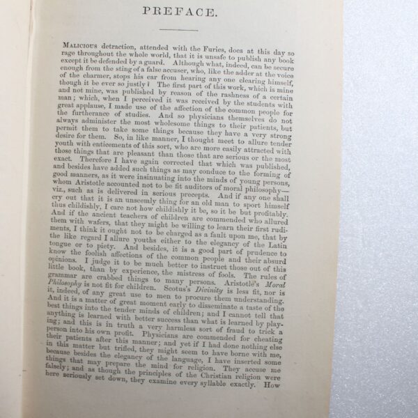 Colloquies of Desiderius Erasmus. Translated from the Latin 1st Edition by Nathan Bailey ISBN: - Image 3