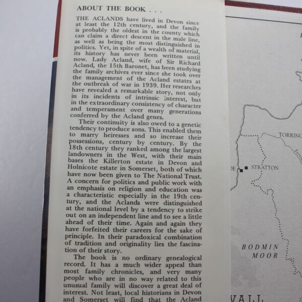 A Devon family: The story of the Aclands by Lady Anne Acland ISBN: 9780850333565 - Image 2