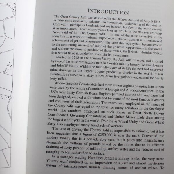 The Great County Adit: The background development and significance of the most important piece of mining engineering in Cornish history  ISBN: 9781871678512 - Image 2