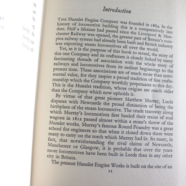 A Hunslet Hundred: One Hundred Years of Locomotive Building By the Hunslet Engine Company  ISBN: - Image 2