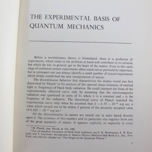 Introduction to Quantum Mechanics by C.W. Sherwin ISBN: 9780030068850 - Image 2