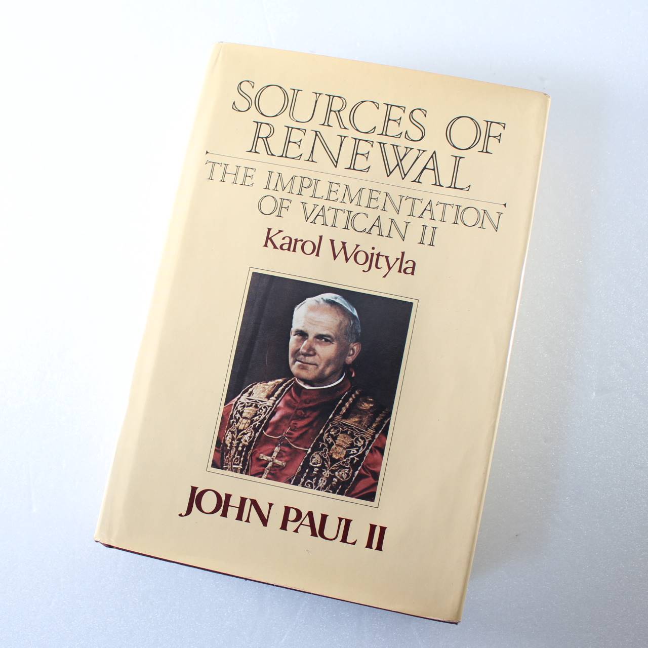 Sources of Renewal: The Fulfillment of Vatican II by Pope John Paul II  ISBN: 9780060641887