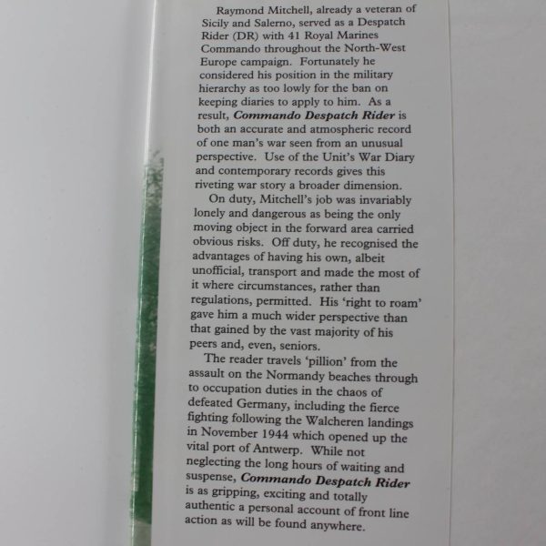 Commando Despatch Rider: From D-Day to Deutschland 1944?45 by Raymond Mitchell Julian Thompson ISBN: 9780850527971 - Image 3