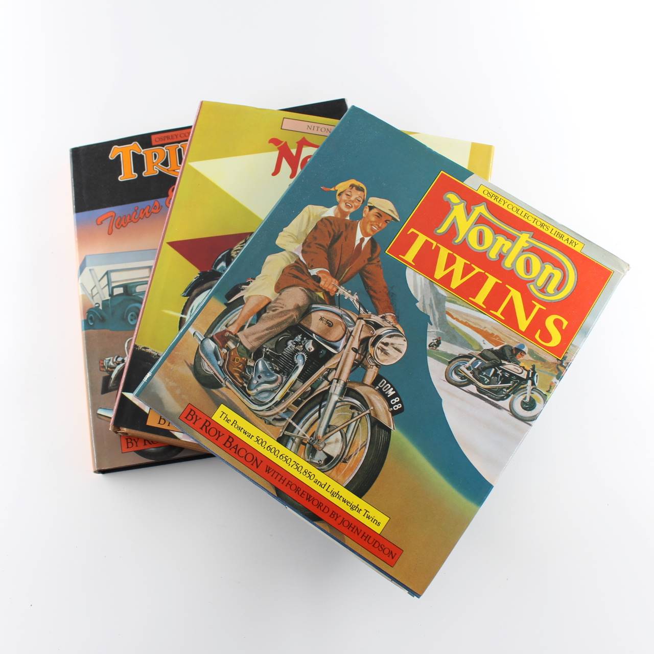 Three Book set Norton Singles. Norton Twins and Triumph Twins & Triples. book by Roy Bacon ISBN: