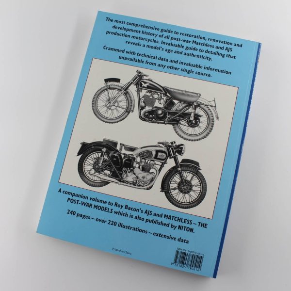 Matchless and AJS Restoration book by Roy H. Bacon ISBN: 9781855790414 - Image 4