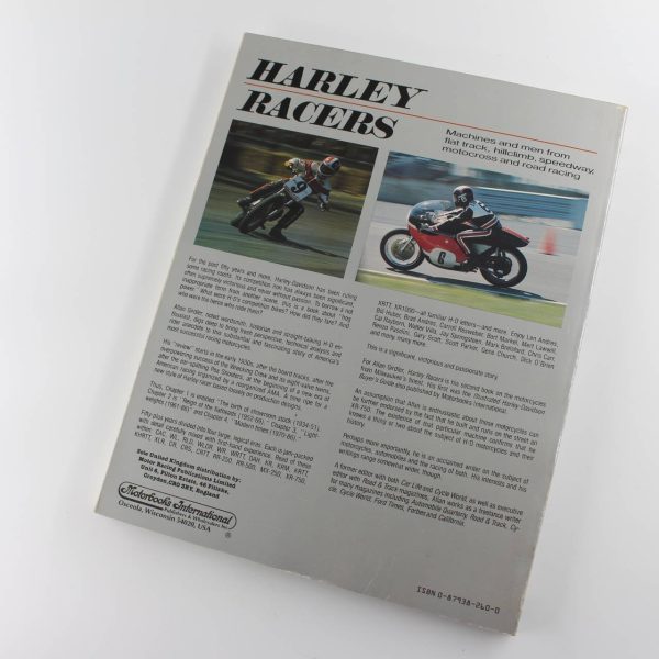 Harley Racers: Machines and Men from Flat Track book by Allan Girdler  ISBN: 9780879382605 - Image 4