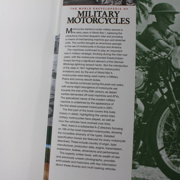 The World Encyclopedia of Military Motorcycles : A Complete Reference Guide  book by Pat Ware  ISBN: 9780754819608 - Image 3