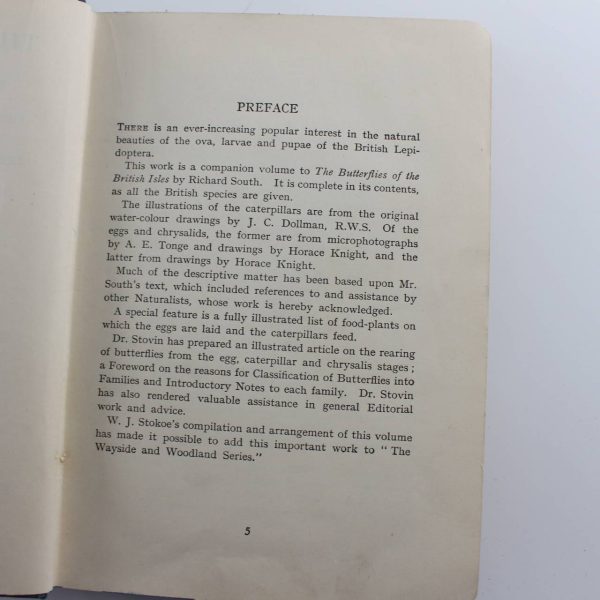 The Caterpillars of the British Butterflies Including the Eggs Chrysalids & Food Plants  book by W.J. South Richard & Stokoe  ISBN: - Image 3