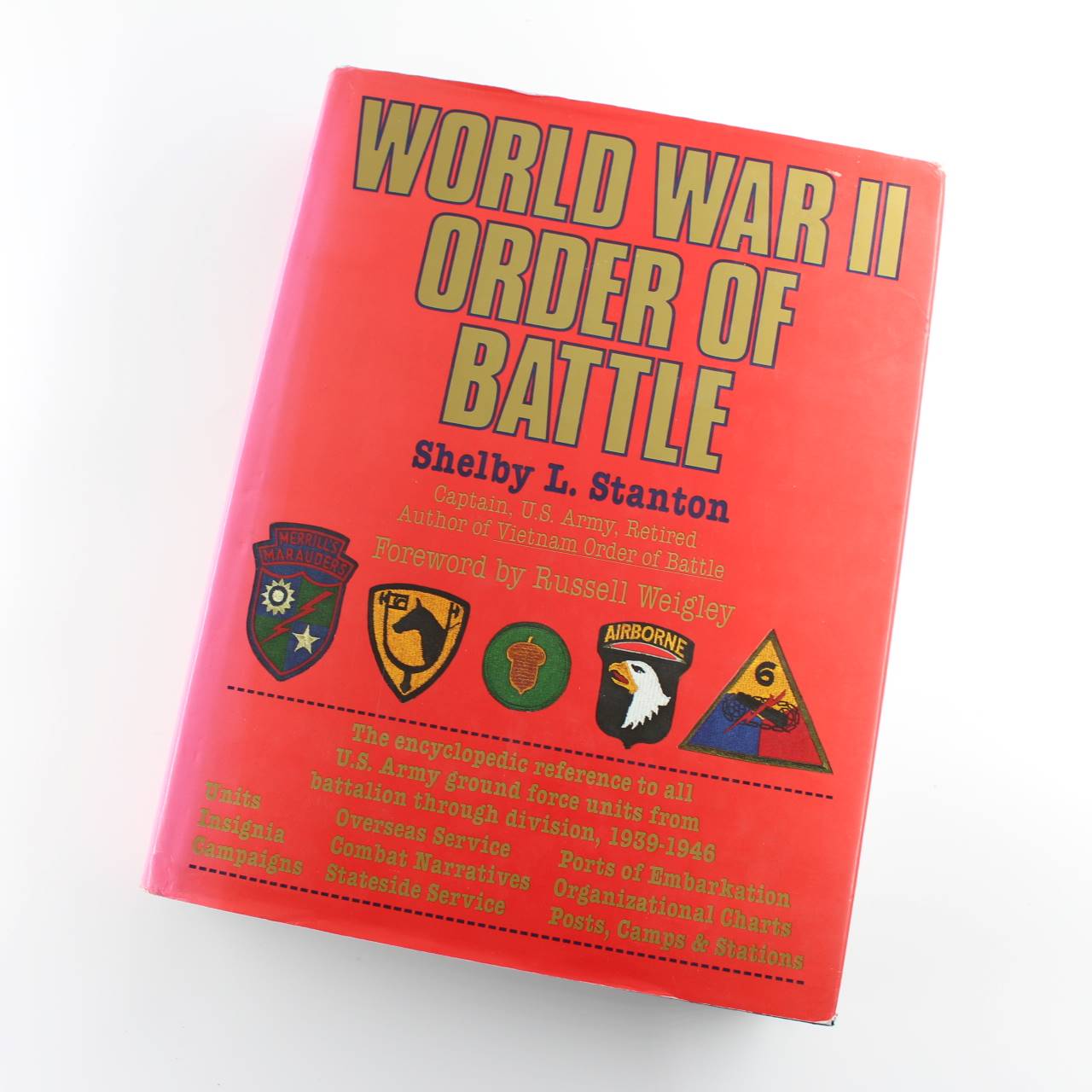 World War II Order of Battle book by Shelly L Stanton ISBN: 9780883657751