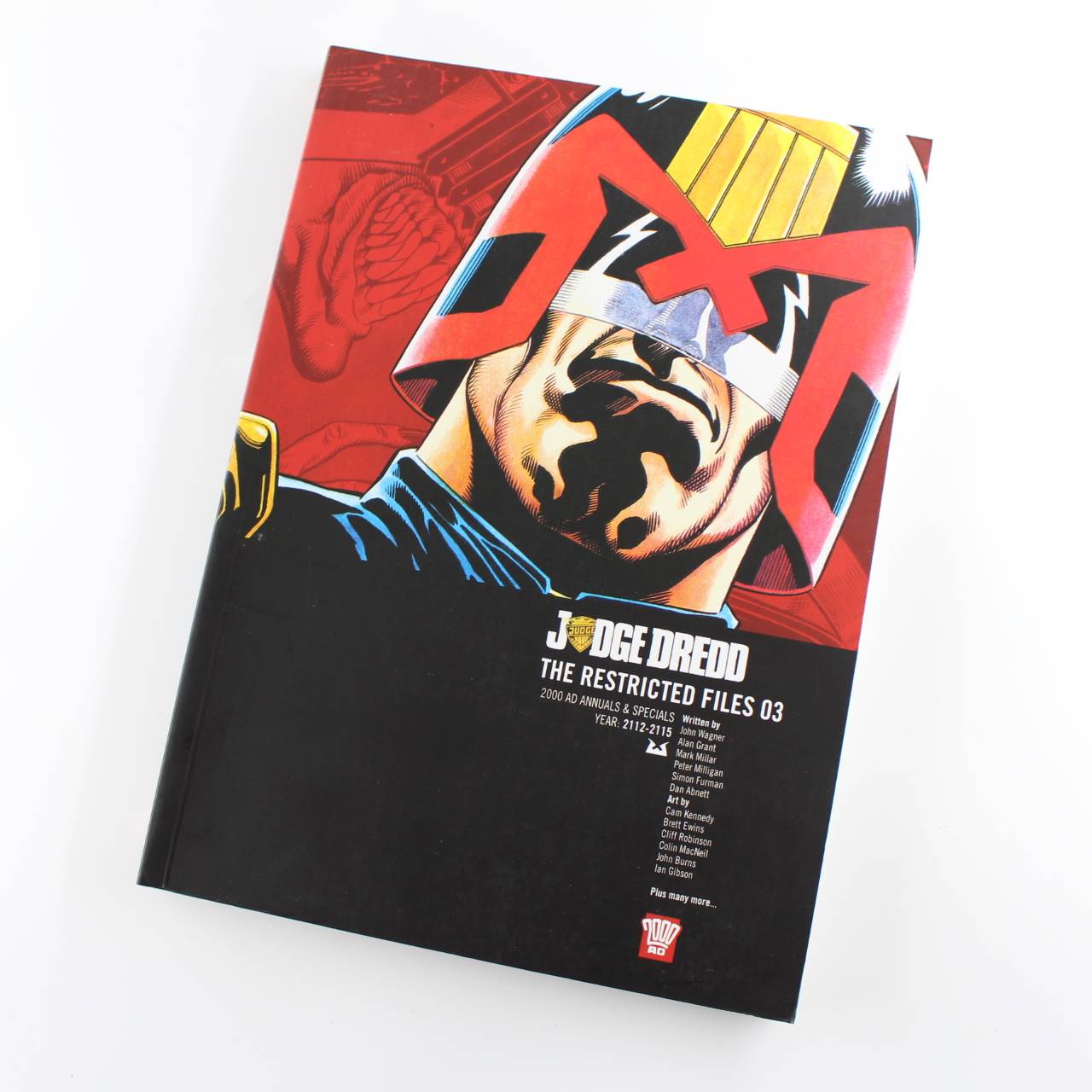 Judge Dredd The Restricted Files 03 2000 AD Annuals & Specials book by John Wagner Alan Grant Mark Millar ISBN: 9781907992216