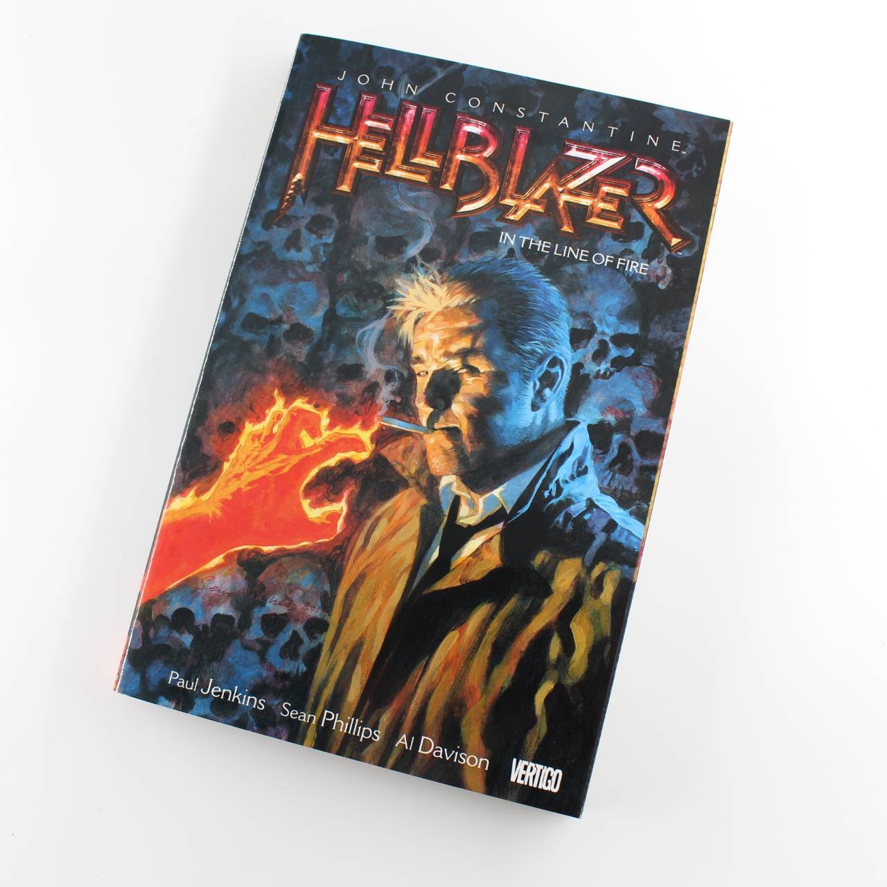 John Constantine Hellblazer Vol. 10: In The Line Of Fire book by Paul Jenkins Sean Phillips ISBN: 9781401251376