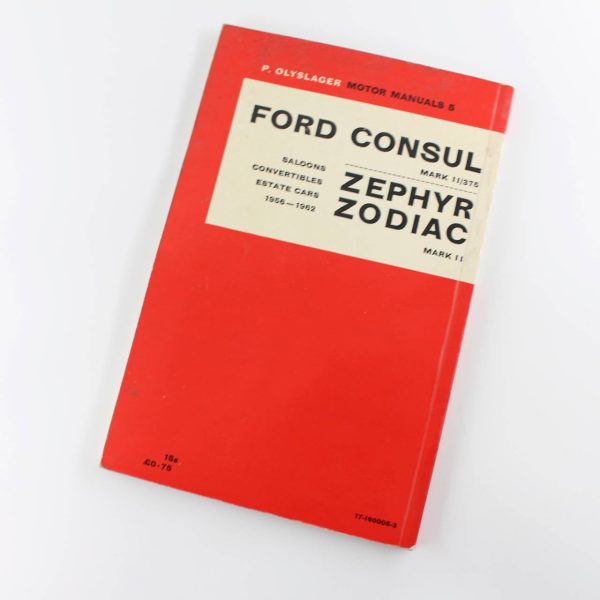 Ford consul saloons mark 11/375 convertibles zephyr zodiac estate cars 1956-1962  book by Sunday Times ISBN: - Image 3