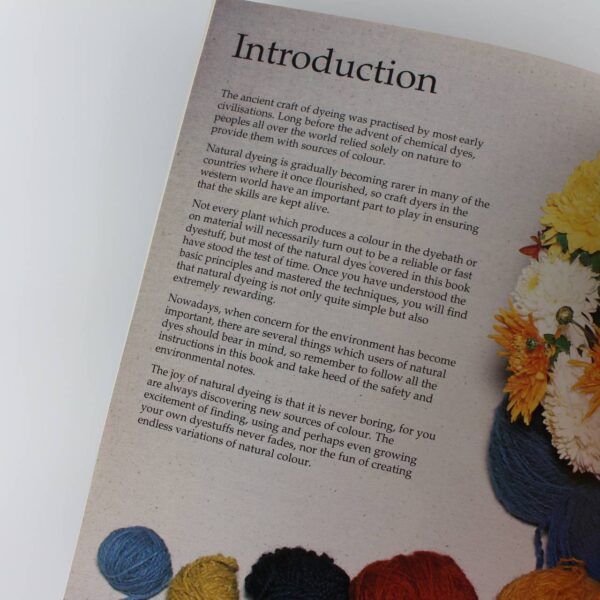 The Craft of Natural Dyeing: Glowing Colours from the Plant World book by Jenny Dean ISBN: 9780855327446 - Image 2