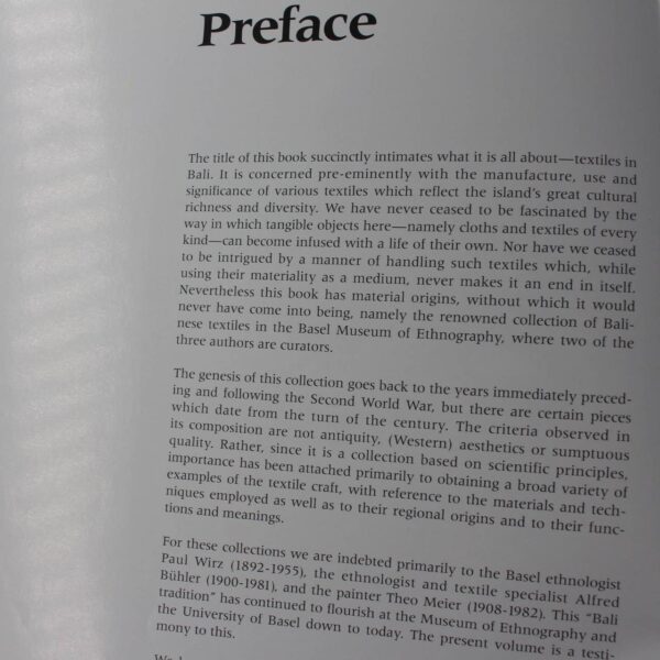 Balinese Textiles book by Brigitta Hauser-Schaublin Marie-Louise Nabholz-Kartaschoff ISBN: 9789625931586 - Image 2