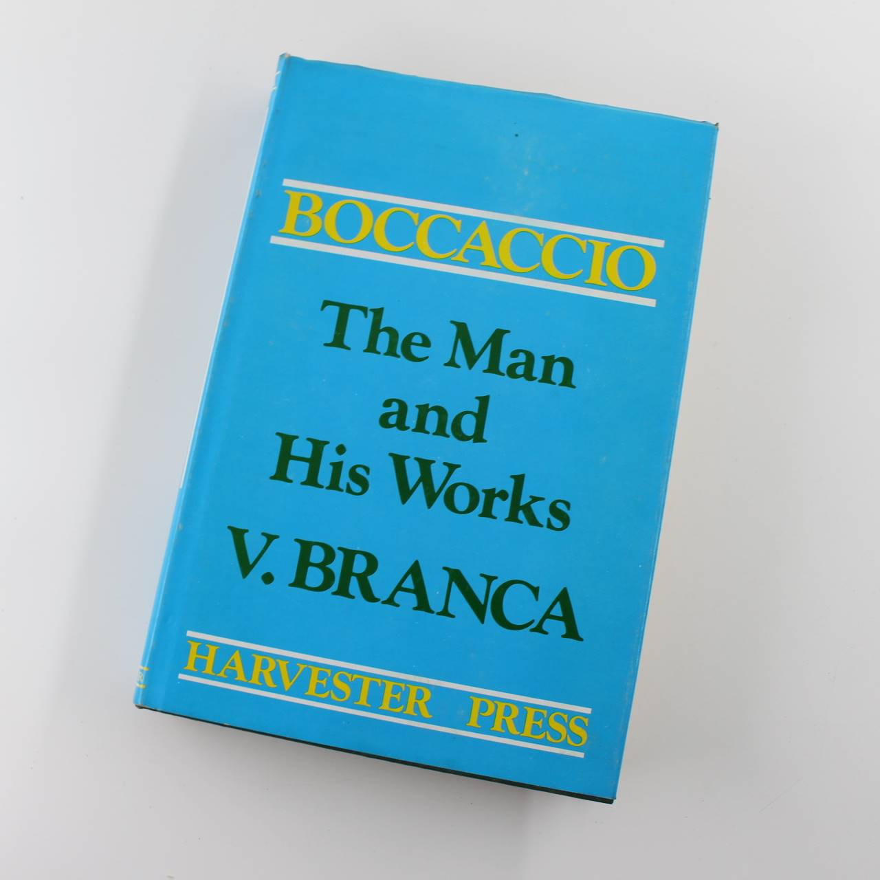 Boccaccio: The Man and His Works book by Vittore  Branca ISBN: 9780855272999