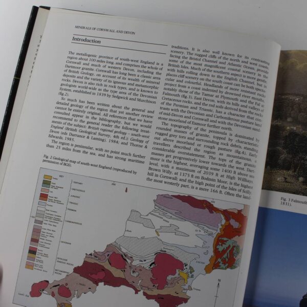 Minerals of Cornwall and Devon book by P G Embrey R F Symes Geological Magazine ISBN: 9780565010461 - Image 3