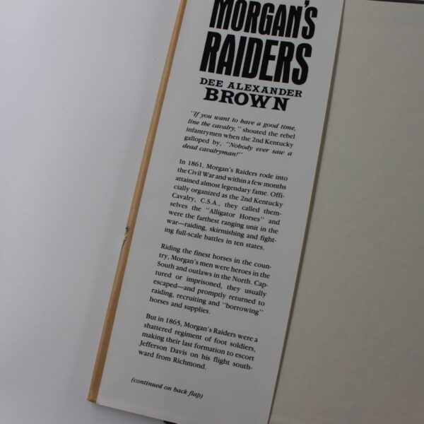 Morgan's Raiders (Civil War Library) book by Dee Brown ISBN: 9780831732868 - Image 2