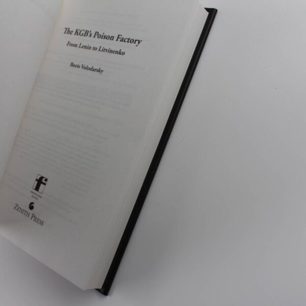 The KGB's Poison Factory: From Lenin to Litvinenko book by Boris Volodarsky  ISBN: 9781848325425 - Image 3