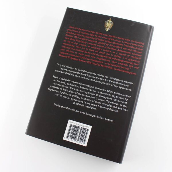 The KGB's Poison Factory: From Lenin to Litvinenko book by Boris Volodarsky  ISBN: 9781848325425 - Image 4