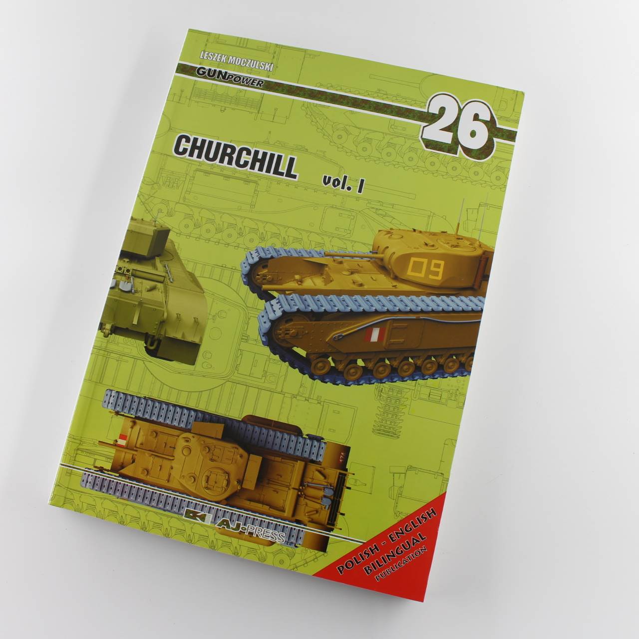 Churchill: V. I Gun Power book by Leszek Moczulski ISBN: 9788372371959