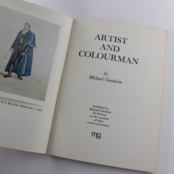 Artist and Colourman book by Michael Goodwin ISBN: - Image 2