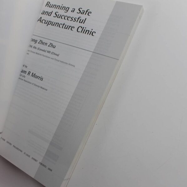 Running a Safe and Successful Acupuncture Clinic book by Hong Zhen Zhu   ISBN: 9780443100888 - Image 2