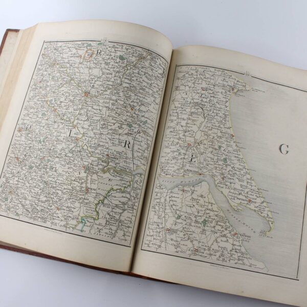 Cary's New Map of England and Wales with Part of Scotland on Which are Carefully Laid Down...  book by J Cary 1794  ISBN: - Image 3