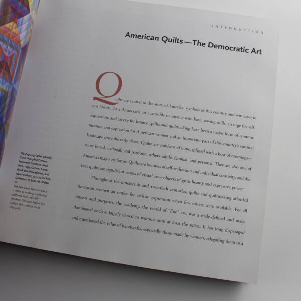 American Quilts: The Democratic Art book by Robert Shaw  ISBN: 9781454913979 - Image 3