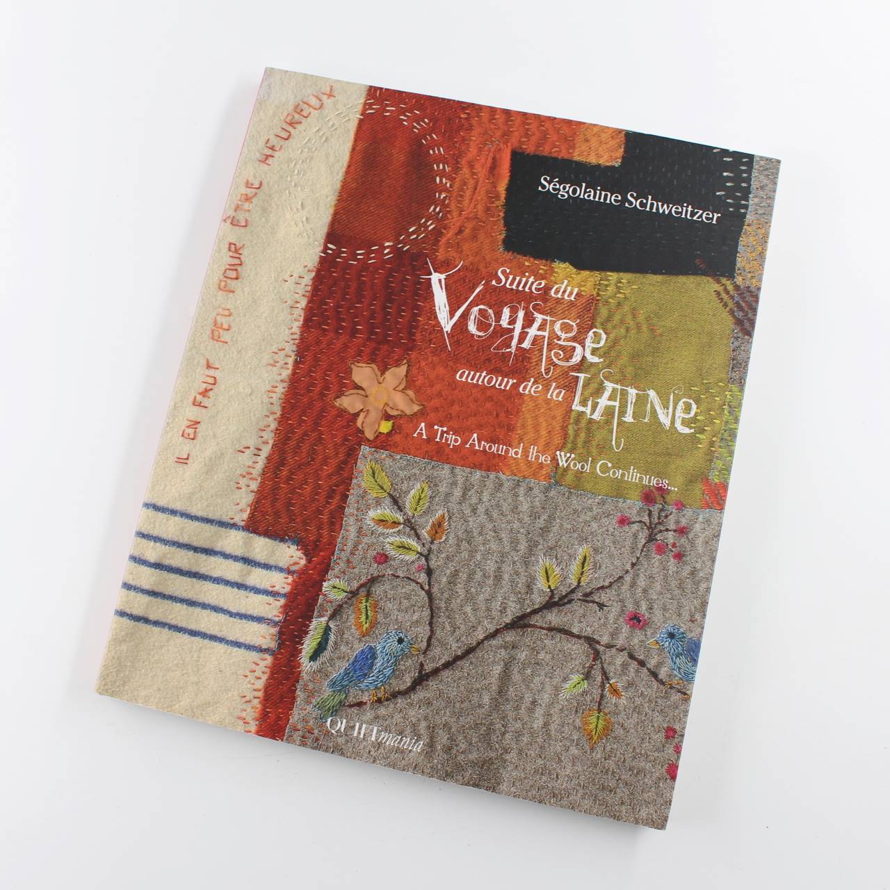 A Trip Around the Wool Continues book by S?golaine Schweitzer Embroidery Stitch ISBN: 9782370820334