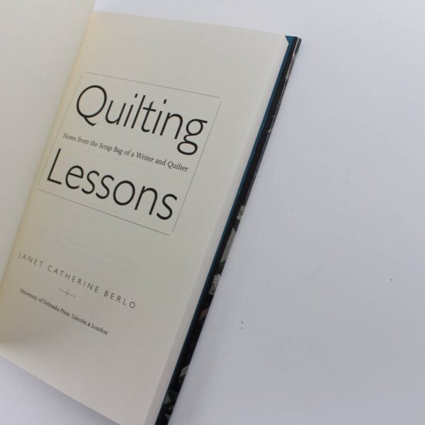 Quilting Lessons: Notes from the Scrap Bag of a Writer and Quilter book by Janet Catherine Berlo  ISBN: 9780803213180 - Image 3