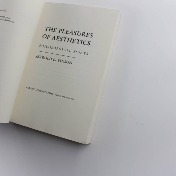 The Pleasures of Aesthetics: Philosophical Essays book by Jerrold Levinson   ISBN: 9780801482267 - Image 2