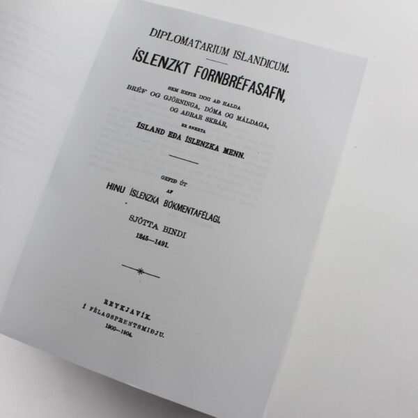 Diplomatarium Islandicum Volume 16: Danish Edition book by Islenzka Bokmentafelag  ISBN: 9781149767078 - Image 3