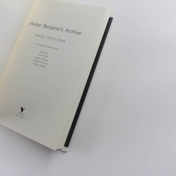 Walter Benjamins The Archive book by Walter Benjamin Literary Studies ISBN: 9781844671960 - Image 3