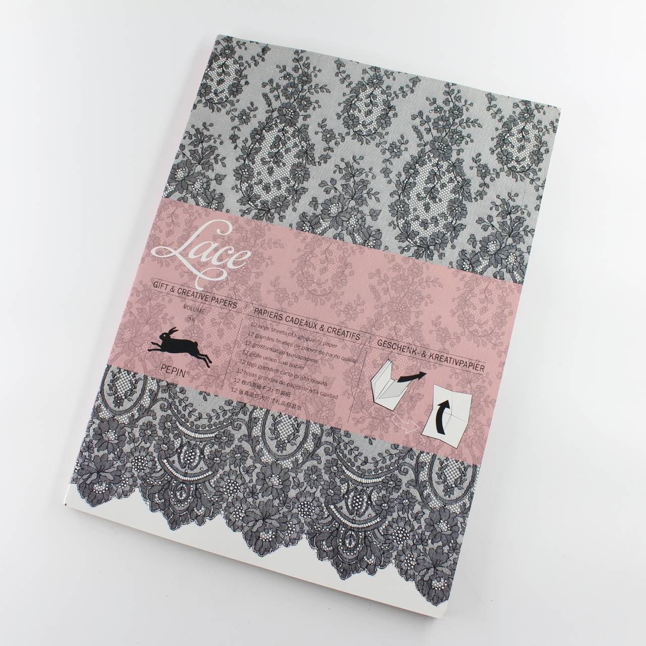 Lace : Gift and creative paper book Vol.53 book by Pepin Van Roojen  ISBN: 9789460090653