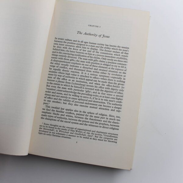 Ecclesiastical authority and spiritual power in the Church of the first three centuries book by Hans Von Campenhausen  ISBN: 9780713601206 - Image 4