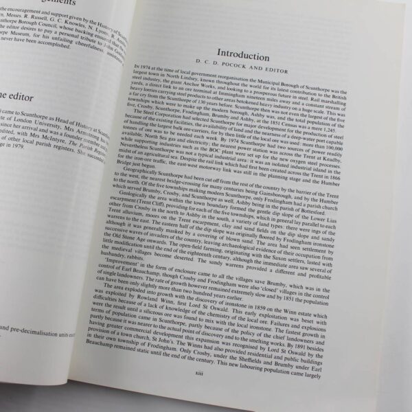 An Industrial Island: A History Of Scunthorpe book by M. Elizabeth. Armstrong  ISBN: 9780950156941 - Image 3