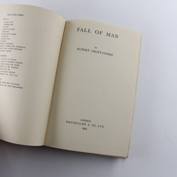 Fall of Man 1955 book by Rupert Croft-Cooke  ISBN: - Image 2