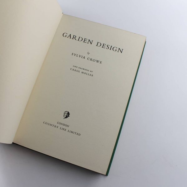 Garden Design 1958 First Edition book by Sylvia Crowe  ISBN: - Image 2