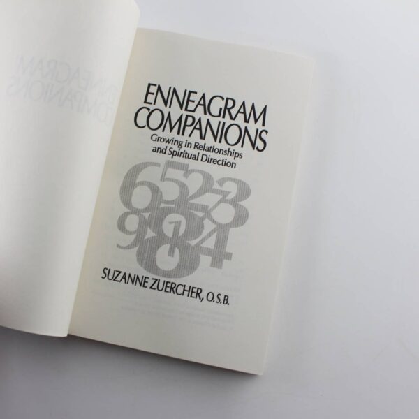 Enneagram Companions: Growing in Relationships and Spiritual Direction book by Suzanne Zuercher O.S.B.  ISBN: 9780967907109 - Image 2