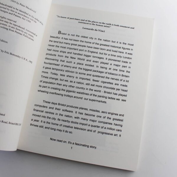 Bristol: the Most Beautiful Interesting and Distinguished City in England book by Peter Macdonald  ISBN: 9780952700913 - Image 3