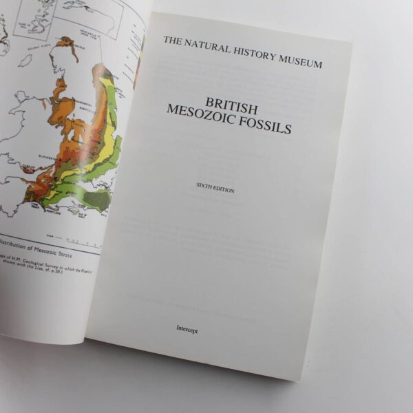 British Mesozoic Fossils book by London Natural History Museum Historical Geology ISBN: 9781898298731 - Image 2