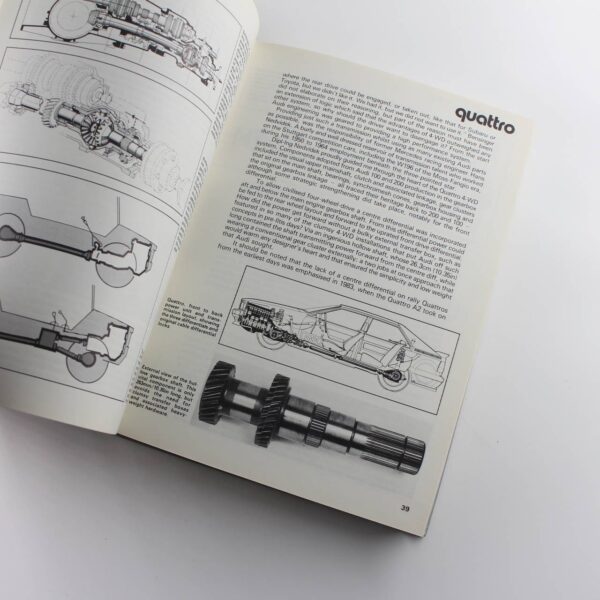 Audi Quattro: The Development & Competition History book by Jeremy Walton   ISBN: 9780854294107 - Image 4