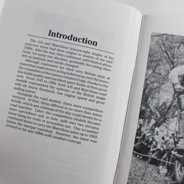 AJS and Matchless Postwar Singles 1945-69: No. 11: Motorcycle Monographs book by Roy H. Bacon  ISBN: 9781855790025 - Image 3