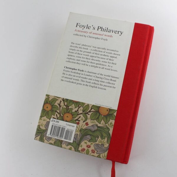 Foyles Philavery: A Treasury of Unusual Words book by Christopher Foyle   ISBN: 9780550103291 - Image 4