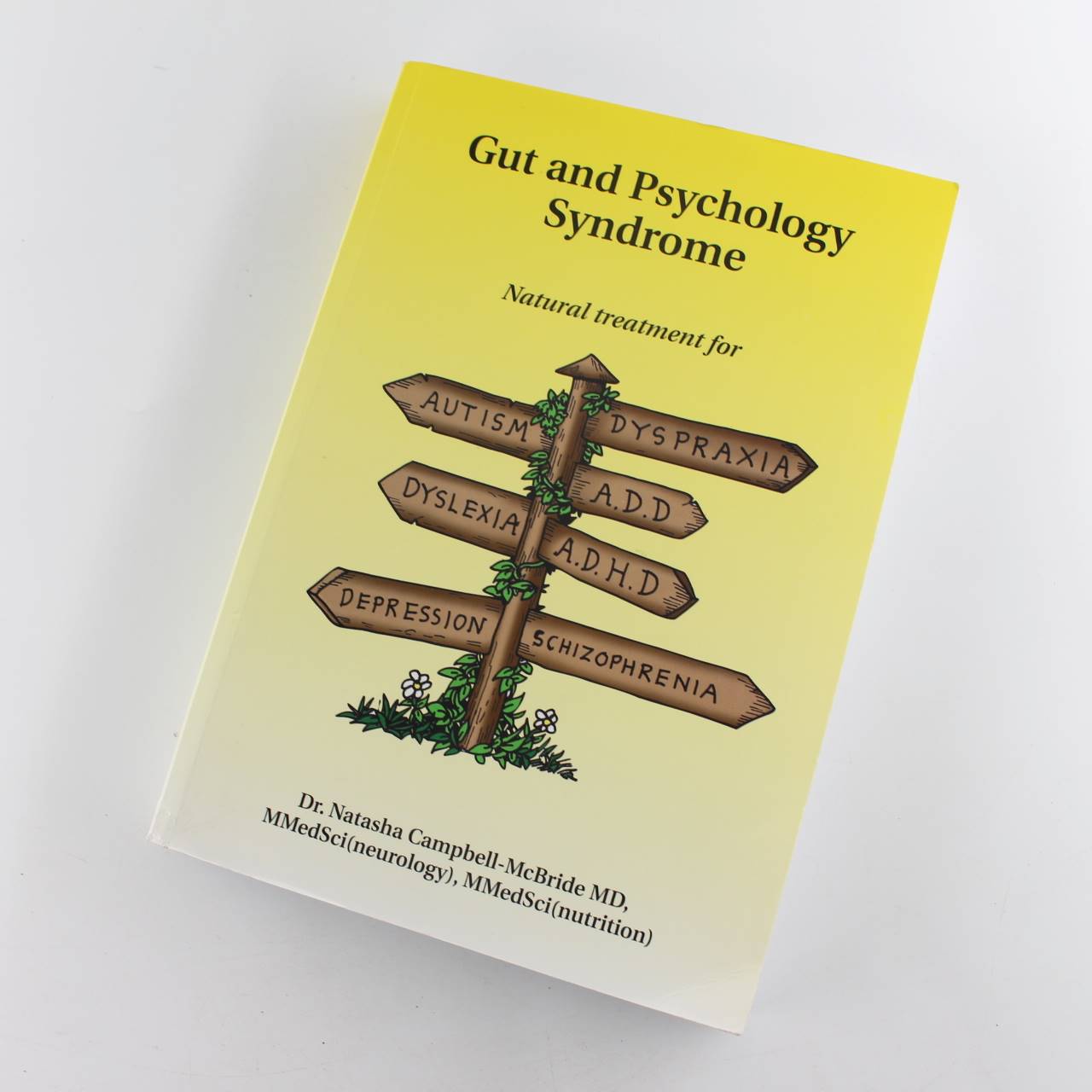 Gut and Psychology Syndrome: Natural Treatment for AutismADD/ADHDDyslexiaDyspraxiaDepressionSchizophrenia book by Natasha Campbell-McBride  ISBN: 9780954852009