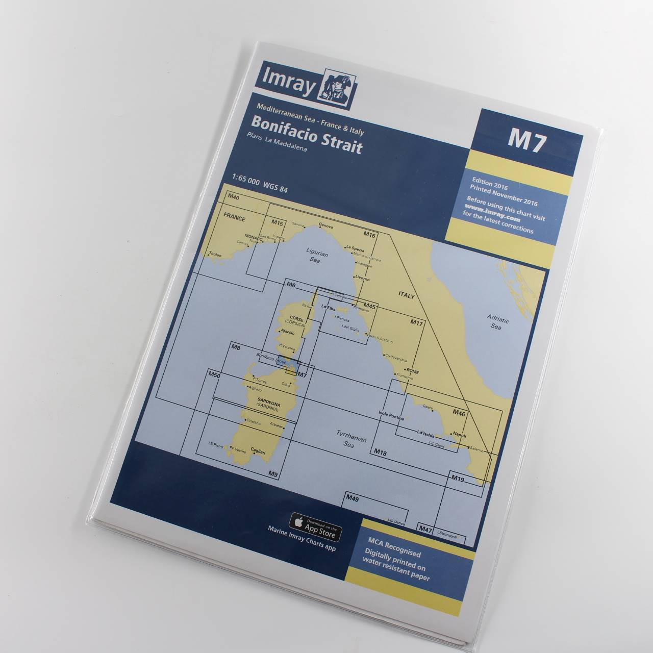 Imray Chart M7: Bonifacio Strait: M Series book by Imray  ISBN: 9781846238635